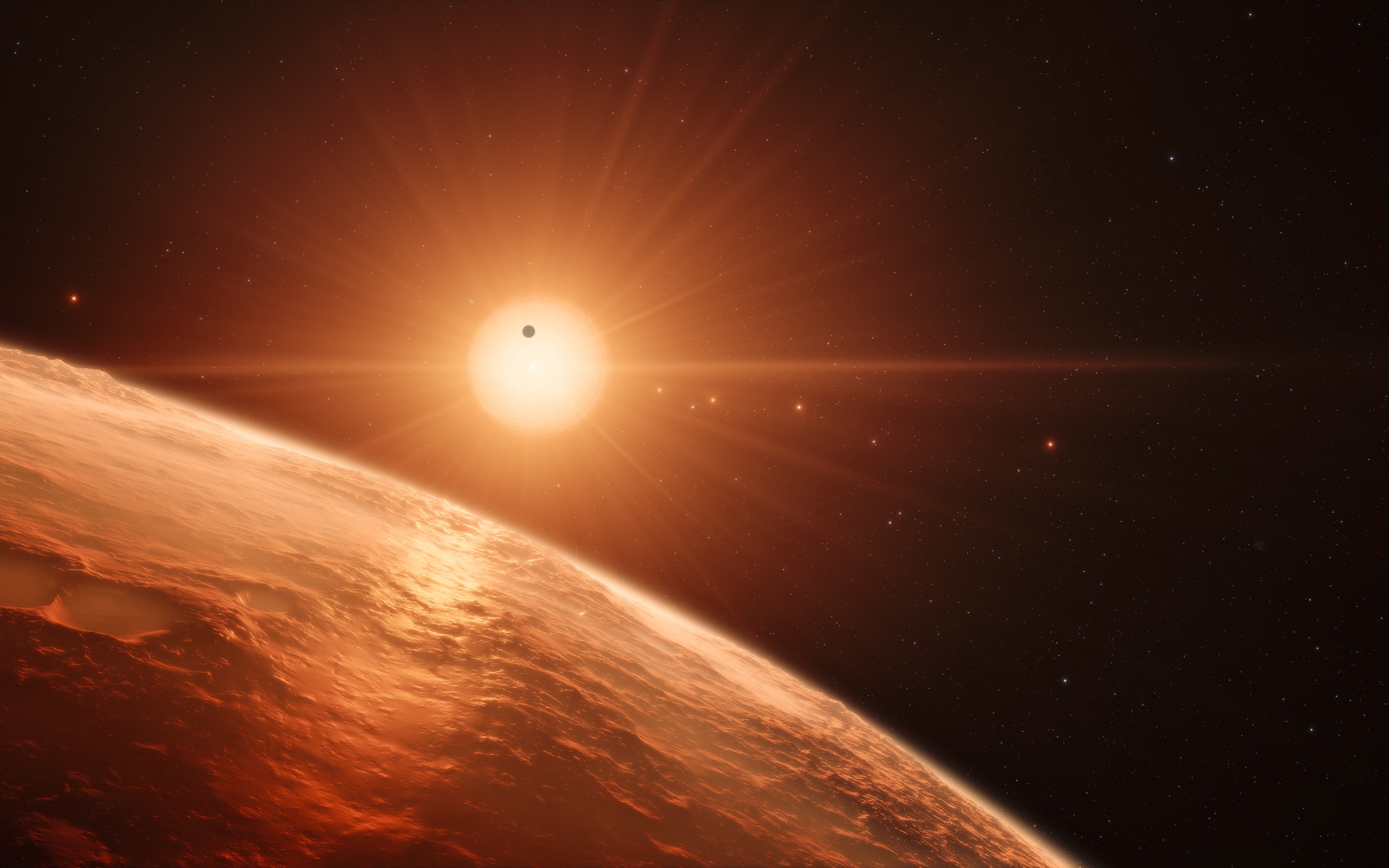 TRAPPIST 1 Planet 4K 8K6673613827